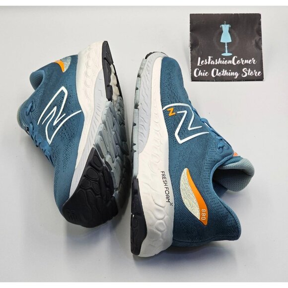 New Balance Men's Blue White Fresh Foam 880 V11 Running Athetic Shoes Sz 10 2651 - Picture 13 of 16